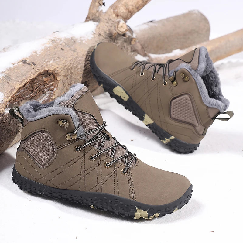 Wide Toe Barefoot Warm Orthopedic Winter Boots
