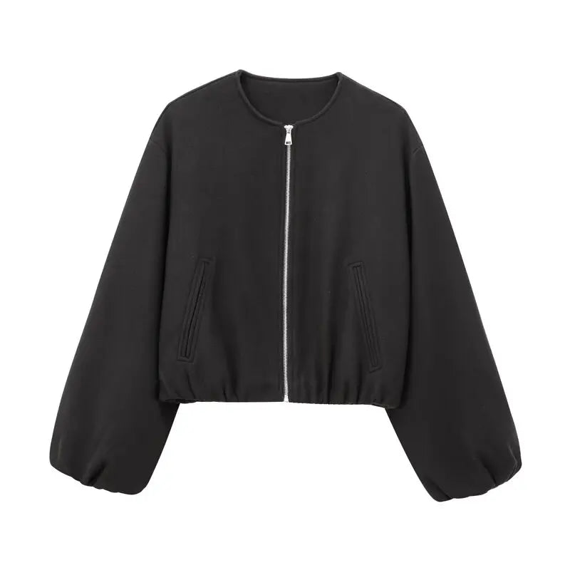 Loose Long Sleeve Autumn Jacket