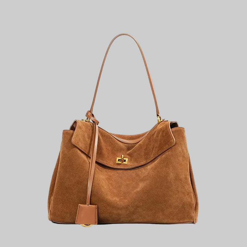 RUMEA | Cowhide Leather Rodeo Tote Bag