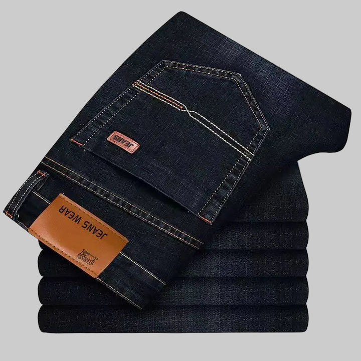 Business Casual Straight Cut Jeans