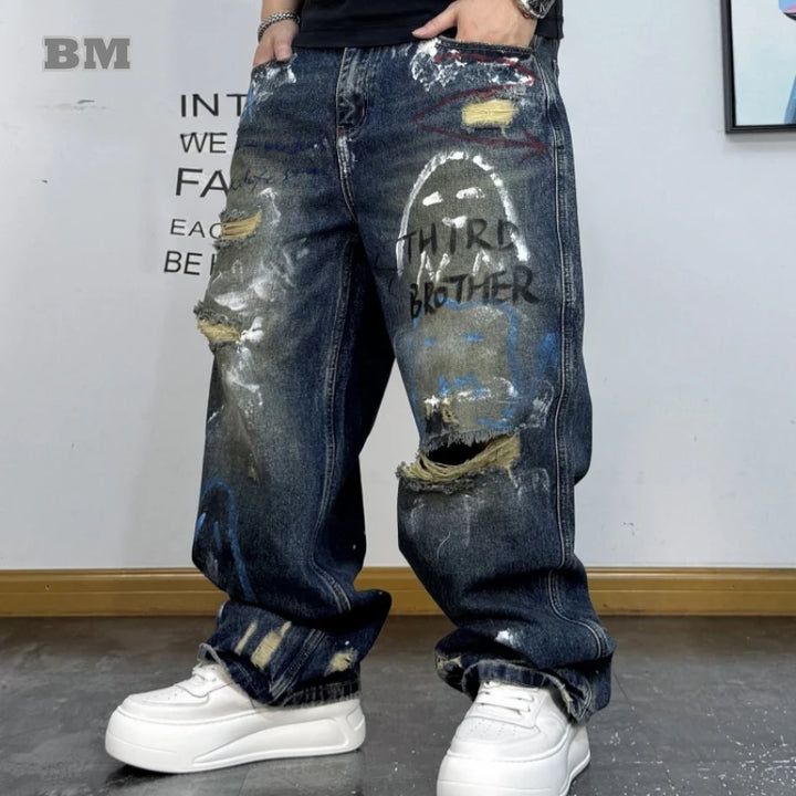 Streetwear Baggy Jeans for Men
