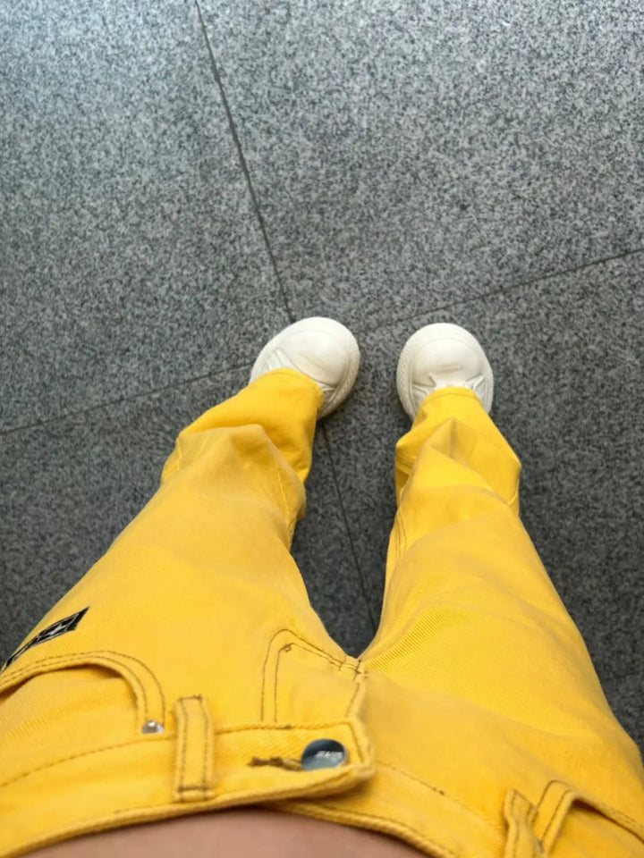Harajuku High-Waisted Cargo Jeans