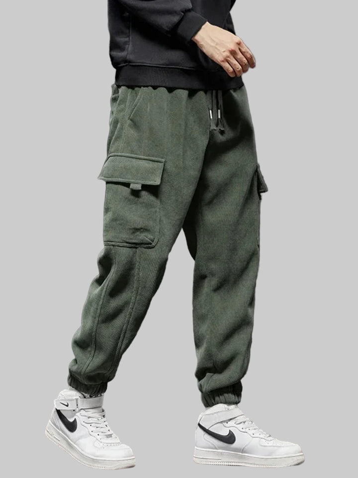 Stretchy Drawstring Harem Joggers