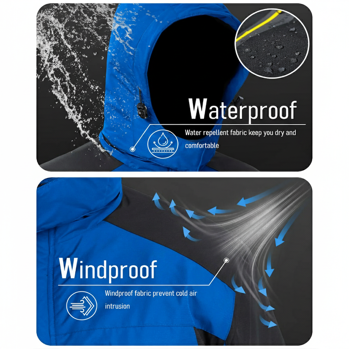 COSYSHIELD | Fleece Lining Waterproof Jacket