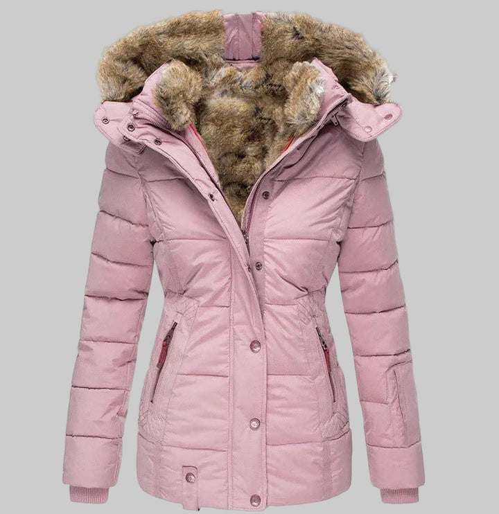 Cozy Winter Coat with Luxurious Fur Lining