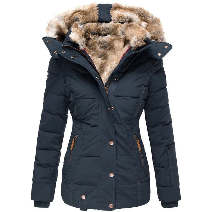 Cozy Winter Coat with Luxurious Fur Lining