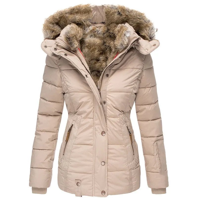 Cozy Winter Coat with Luxurious Fur Lining