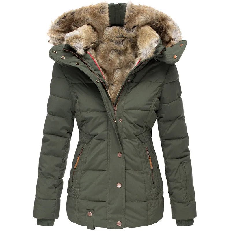 Cozy Winter Coat with Luxurious Fur Lining