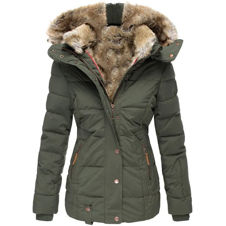 Cozy Winter Coat with Luxurious Fur Lining