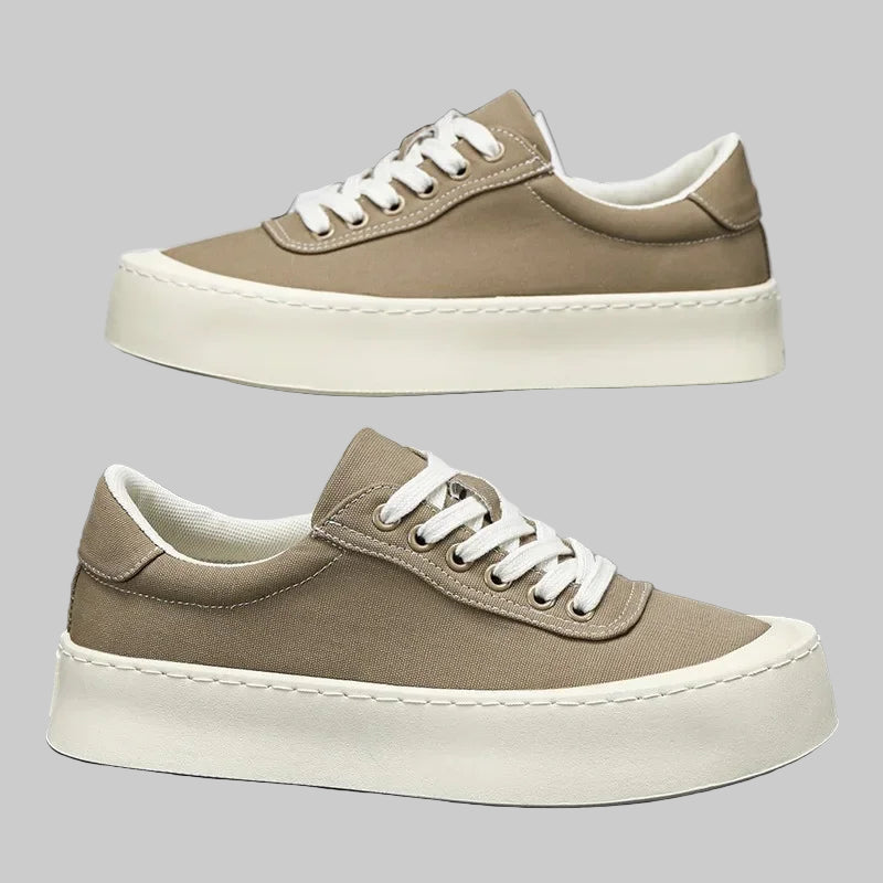Durable Non-Slip Low Top Chunky Canvas