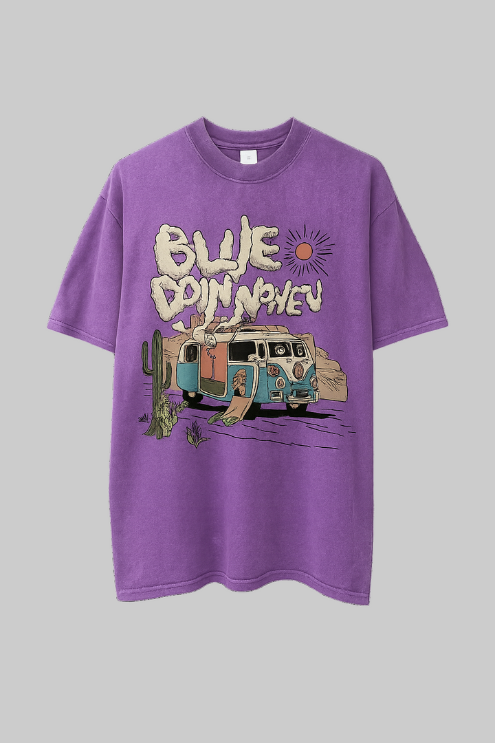 American Retro Oversized Hip Hop T-Shirt