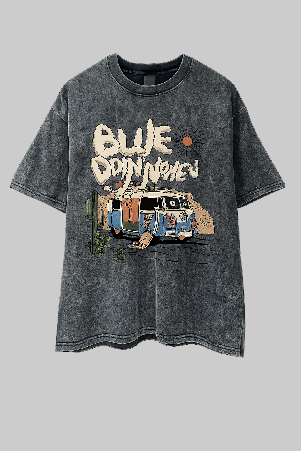 American Retro Oversized Hip Hop T-Shirt