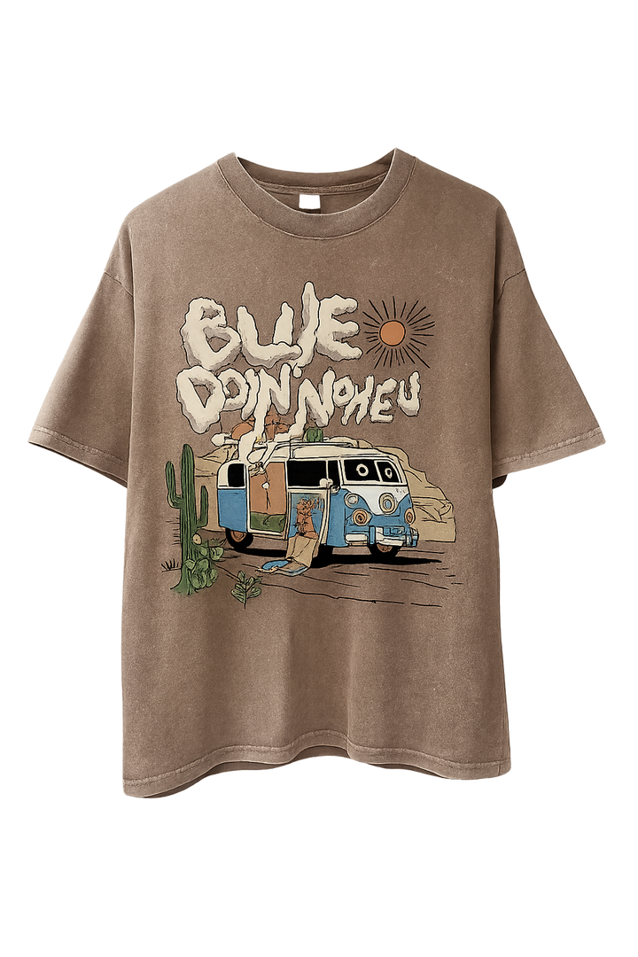 American Retro Oversized Hip Hop T-Shirt