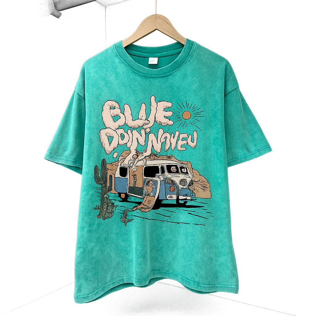 American Retro Oversized Hip Hop T-Shirt