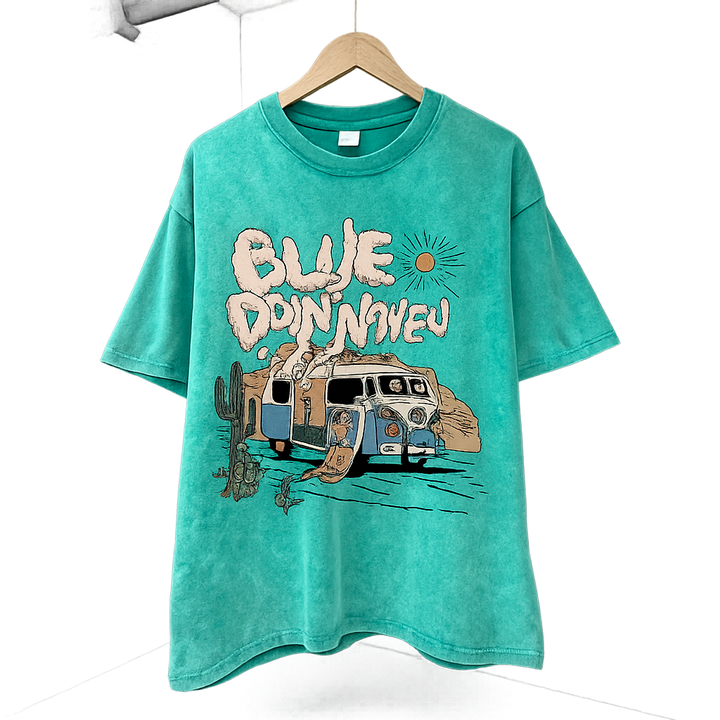 American Retro Oversized Hip Hop T-Shirt