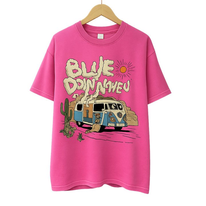 American Retro Oversized Hip Hop T-Shirt