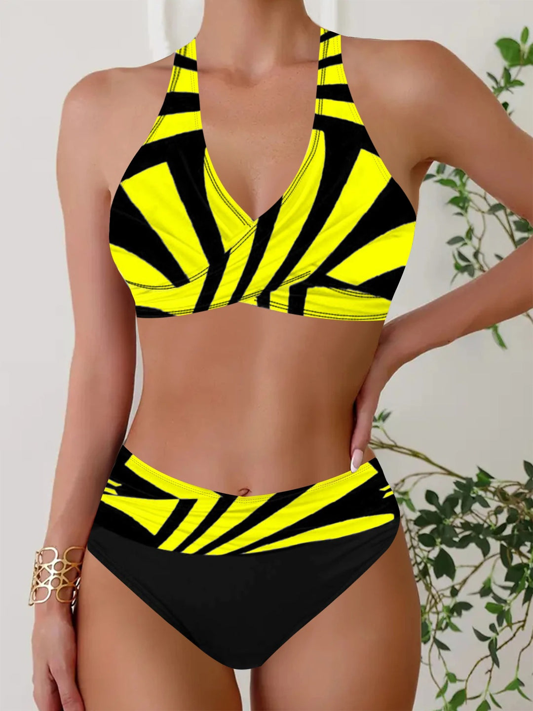Amelie™ Striped Swimwear Set