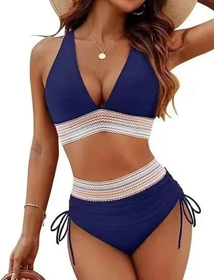 LUCREZIA | High-Waisted Bikini Set