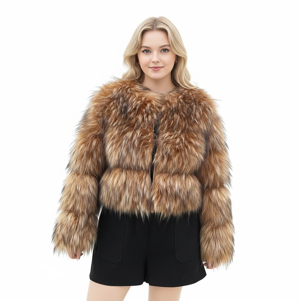 FRADA | Women's Faux Fur Warm Thick Winter Coat